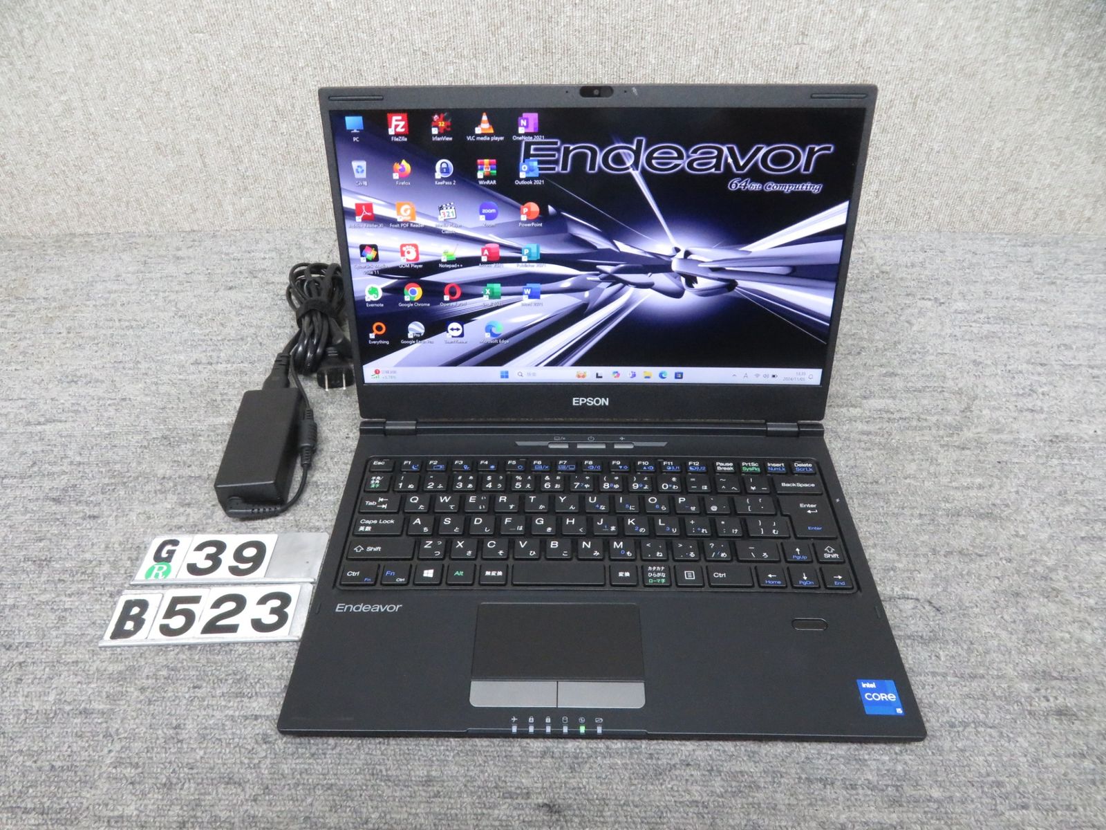 超速11th i7・16GBメモリ】◇EPSON Endeavor NA521E/ 13.3型