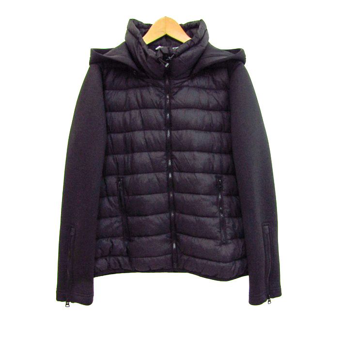 ザラ 中綿ジャケット ジャンパー アウター パーカー レディース Lサイズ ブラック ZARA