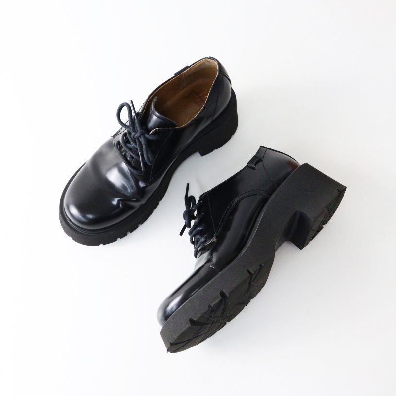 美品 CAMPER MILAH カンペール ローファー 厚底 ブラック 39 カンペール CAMPER [カンペール] MILAH / フラットシューズ