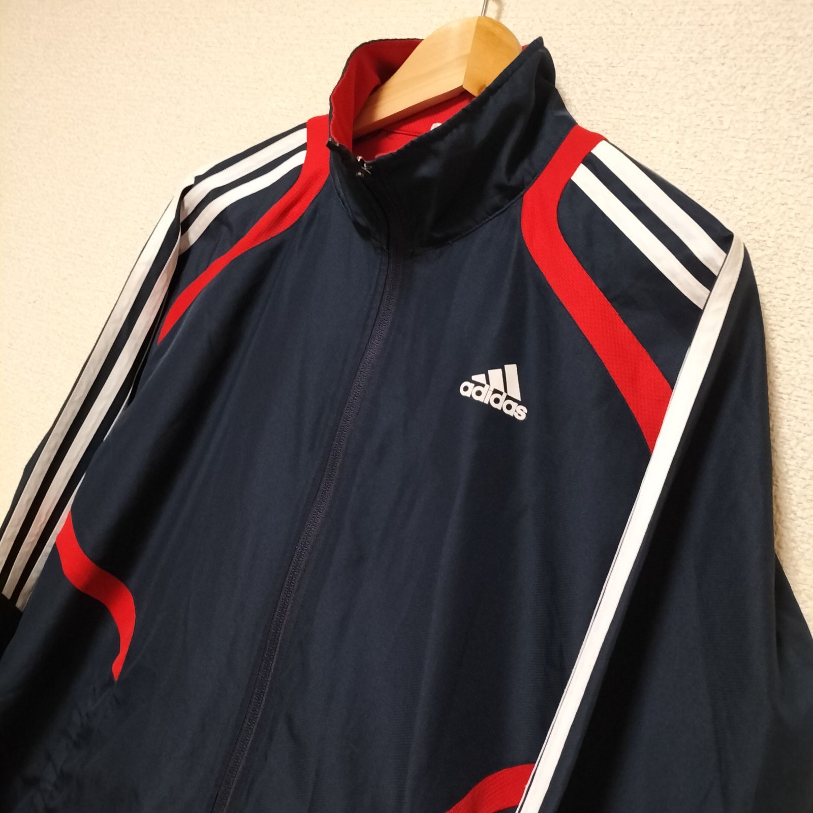 希少☆old adidas ナイロンジャケット トラックジャージ トップス