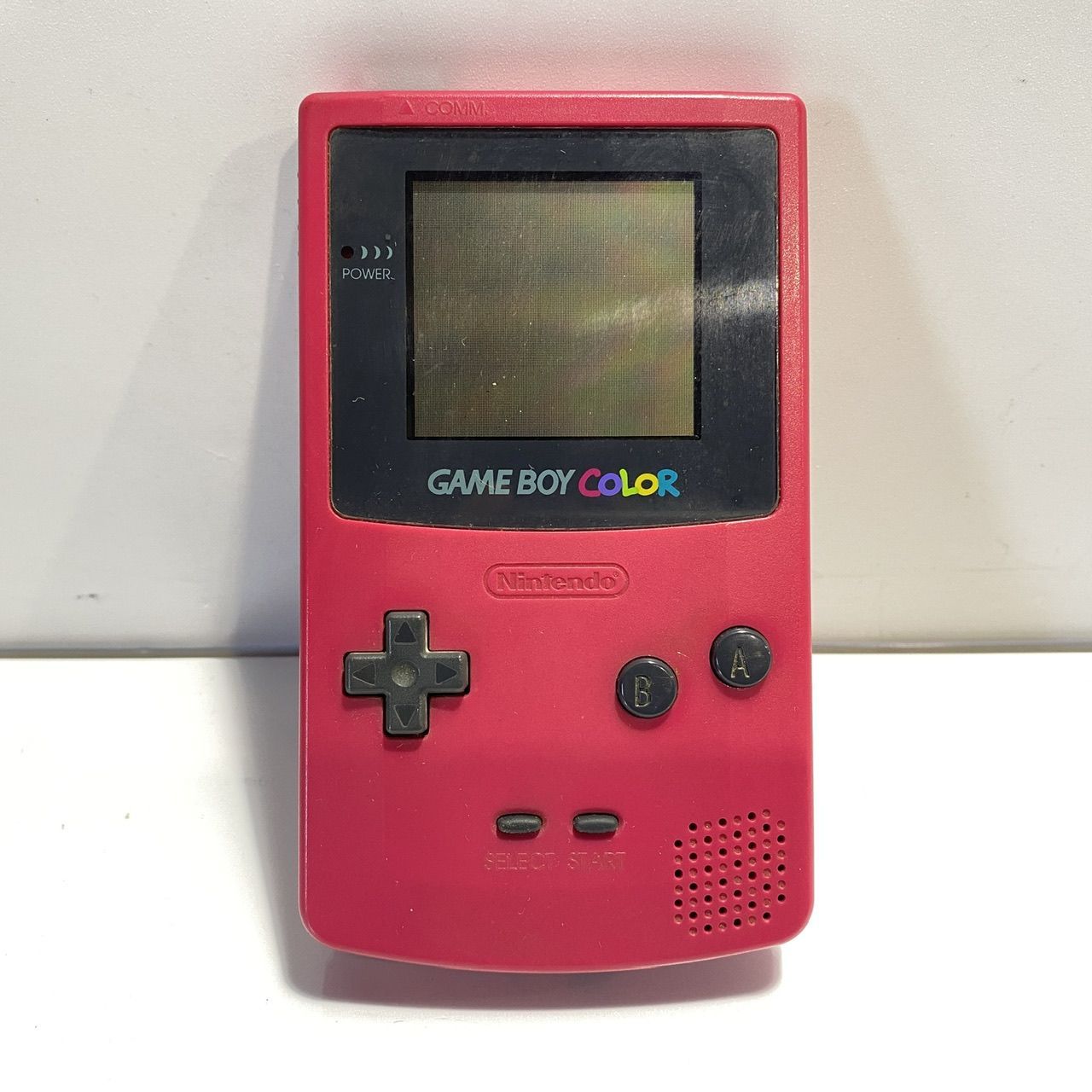 【動作確認済】ゲームボーイカラー 本体 [レッド] CGB-001 Nintendo ニンテンドー GAME BOY COLOR ゲームボーイ カラー CGB