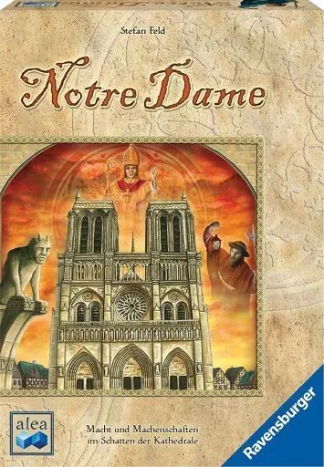【中古】ボードゲーム ノートルダム ドイツ語版 (Notre Dame) [日本語訳付き]