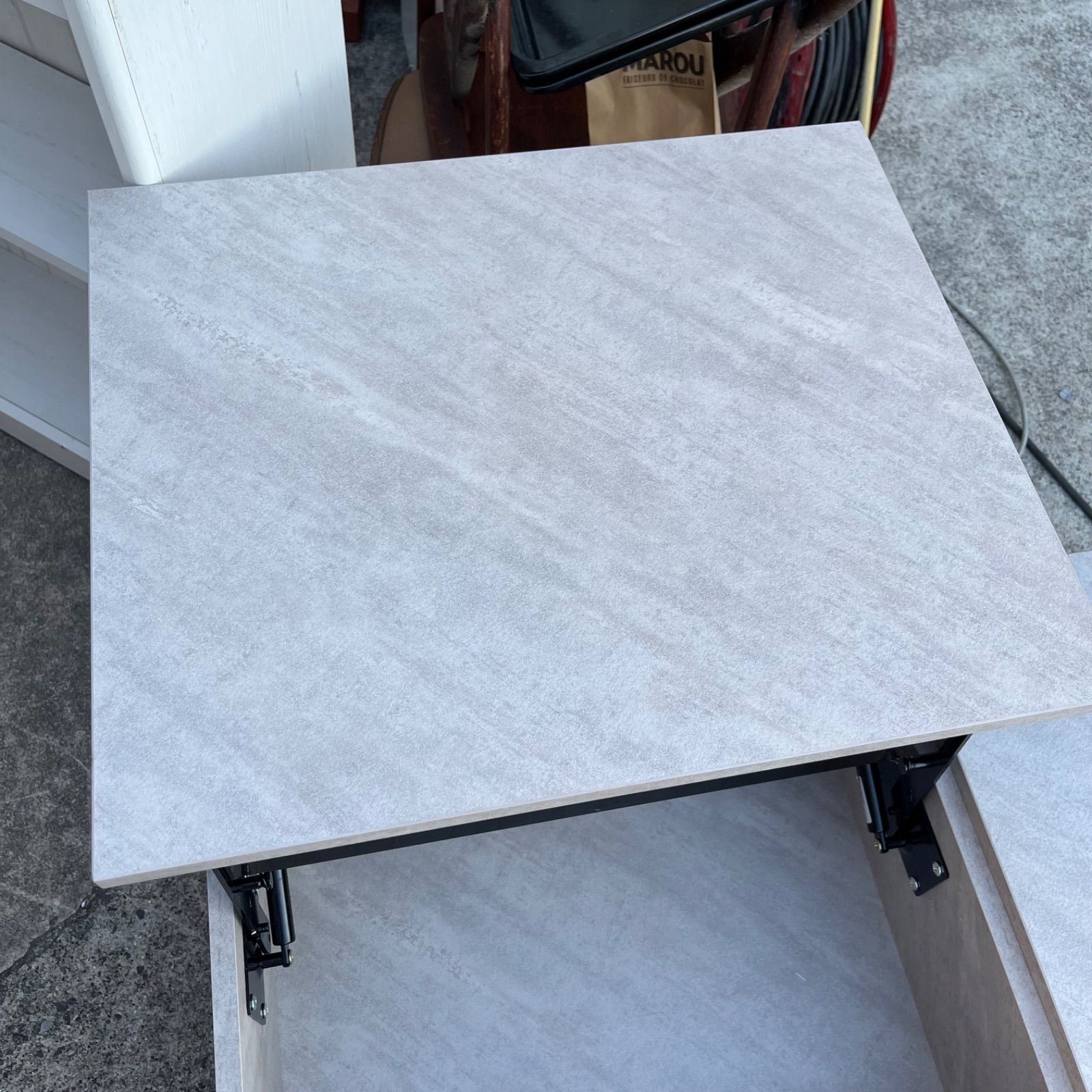 LOWYA センターテーブル ローデスク リフトアップ式 昇降式 ロウヤ LOWYA センターテーブル ローデスク リフトアップ式 昇降式