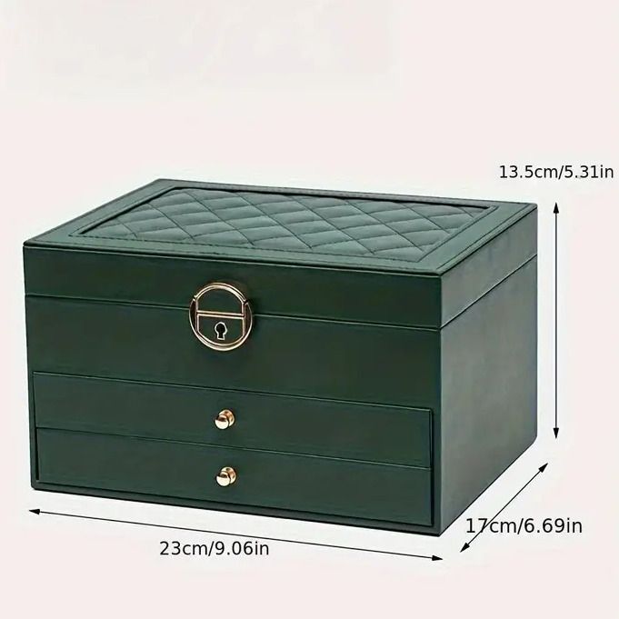 ジュエリーボックス、引き出し3段、本体のみ！ flm0027-1.jpg