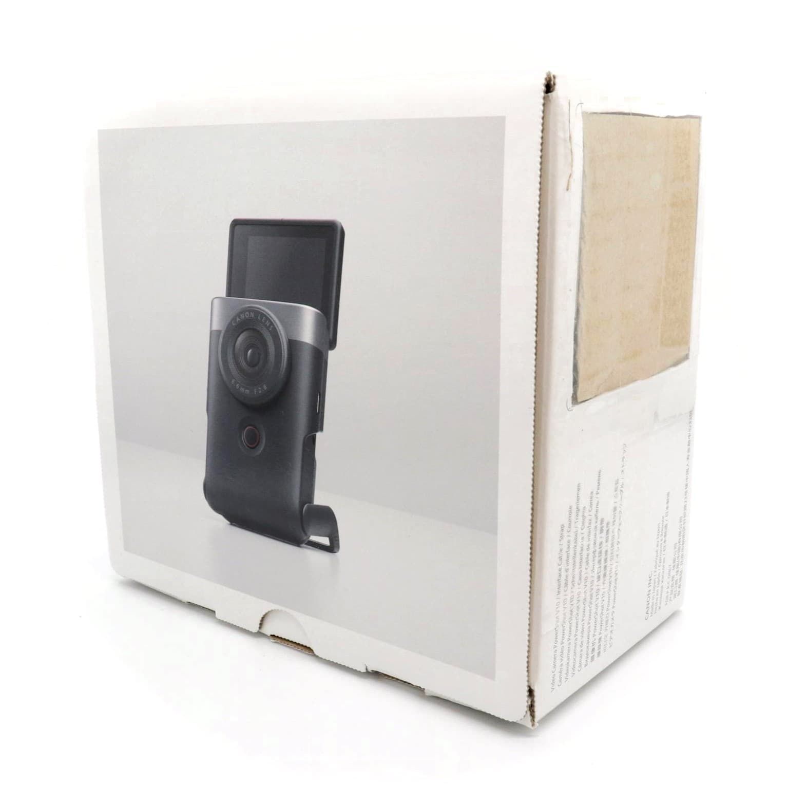 極上美品》CANON PowerShot V10 ホワイト キャノン キヤノン
