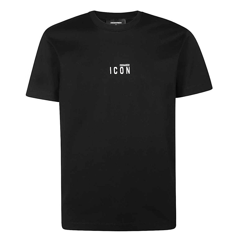 DSQUARED2 ディースクエアード S79GC0010 S23009 ブラック Tシャツ ICON ロゴ 半袖 - メルカリ