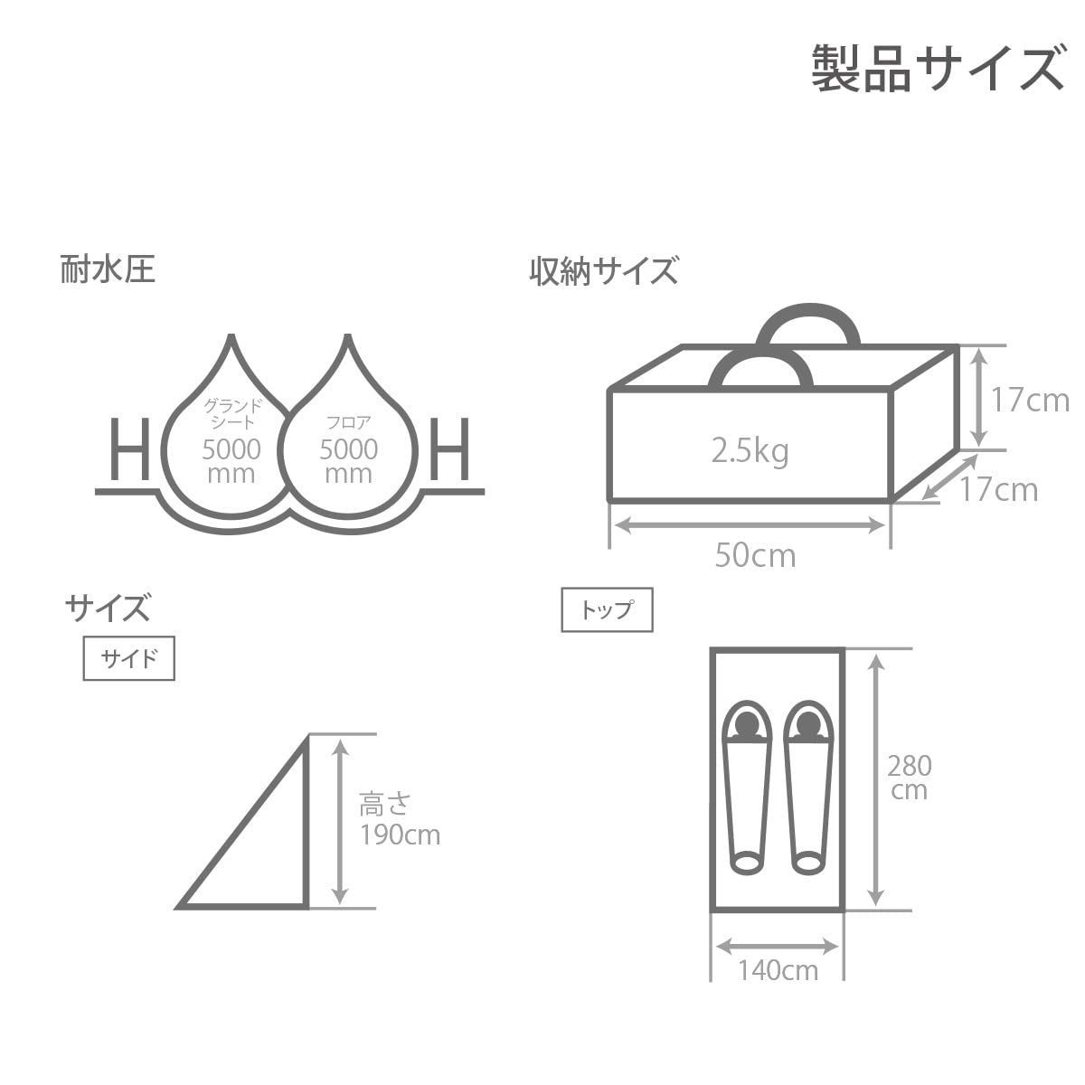 ディーオーディー ワンポールテントRX