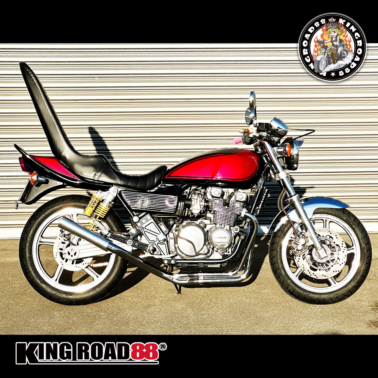 カワサキ / ゼファー400 Ⅰ型・Ⅱ型 前期 / ZR400C ☆ KingRoad88 / 3