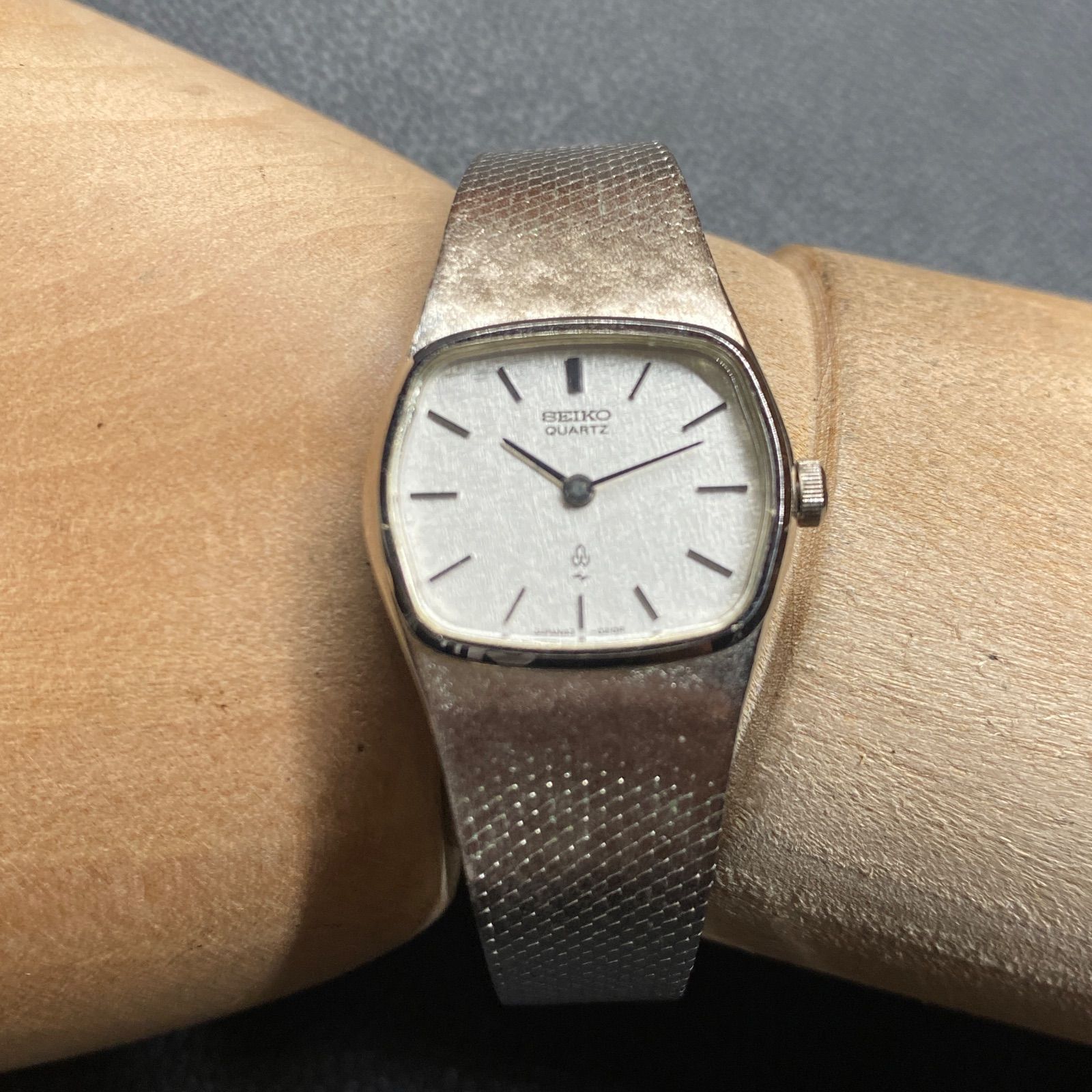 セイコー seiko 43-3120 腕時計 スクエア レディース アナログ 