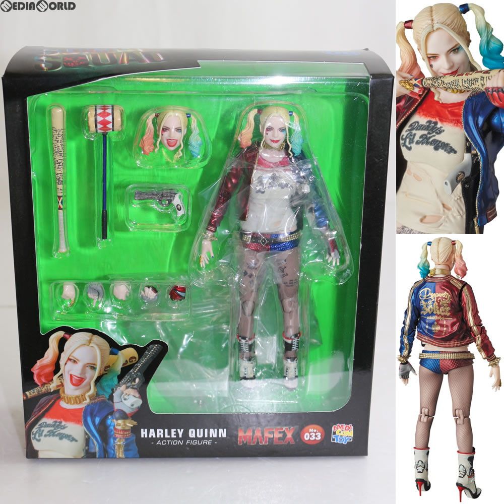 マフェックス No.033 MAFEX HARLEY QUINN(ハーレイ・クイン) SUICIDE SQUAD(スーサイド・スクワッド) 完成品 可動フィギュア メディコム・トイ