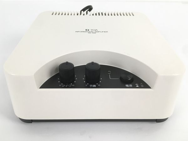 TOA TA-102 簡易型アンプ インフォメーションアンプ 中古
