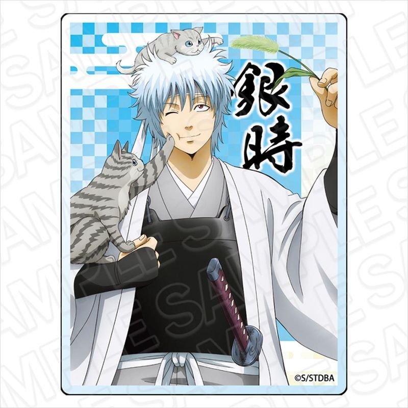 新品/公式】銀魂_ミニアクリルブロック 坂田銀時 Cat ver. JF2025 公式