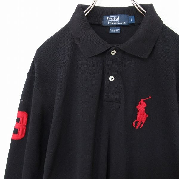 ポロラルフローレン Polo by RalphLauren ビックポニー 刺繍 長袖