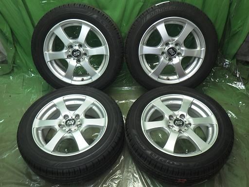 MSW 16インチ ホイール ブリヂストン スタッドレス 中古】BRIDGESTONE MSW 16インチ ブリヂストン エコピア
