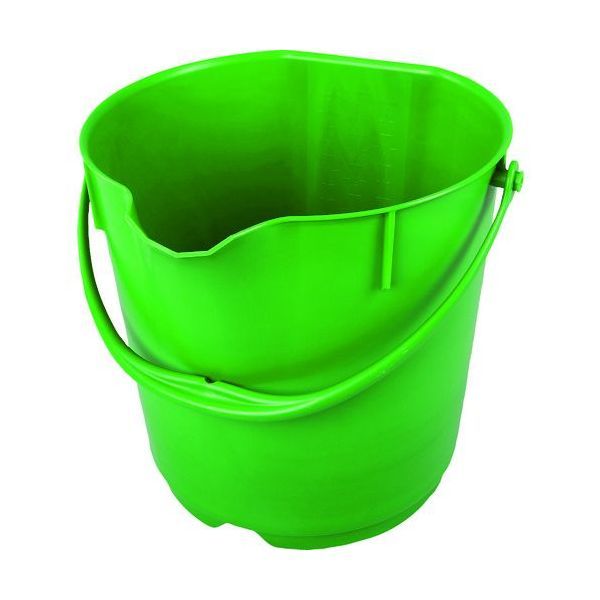 【新品・7営業日以内発送】バーテック 69801015 バーキュートプラス カラーバケツ １５Ｌ 緑 ＢＣＰ－ＣＢ１５Ｇ 水ぶき用品 生活用品 清掃用品【沖縄離島販売不可】