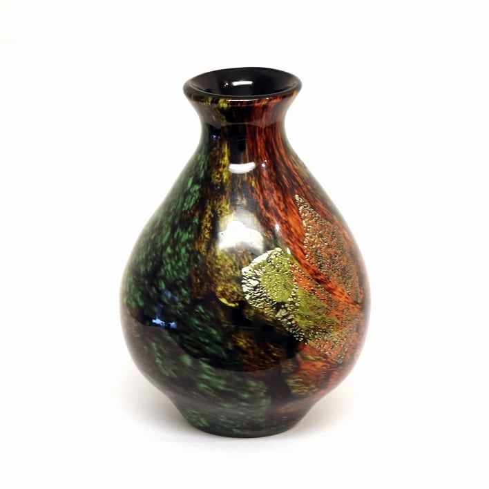  津軽びいどろ・ガラス・花瓶・花器・No.200128-03・梱包サイズ80 花瓶・花器・フラワーベース