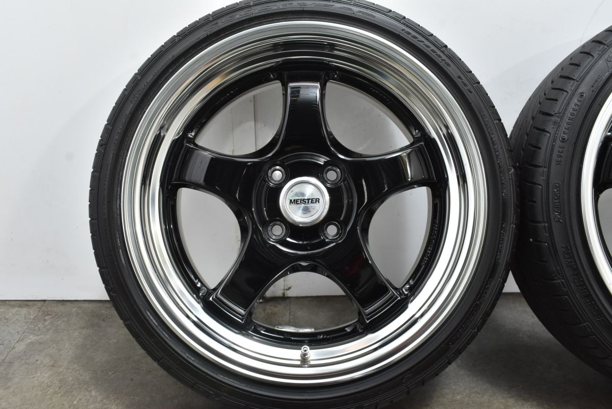 良好品】WORK マイスター S1R 16in 6J+42 6.5J+37 PCD100 グッドイヤー