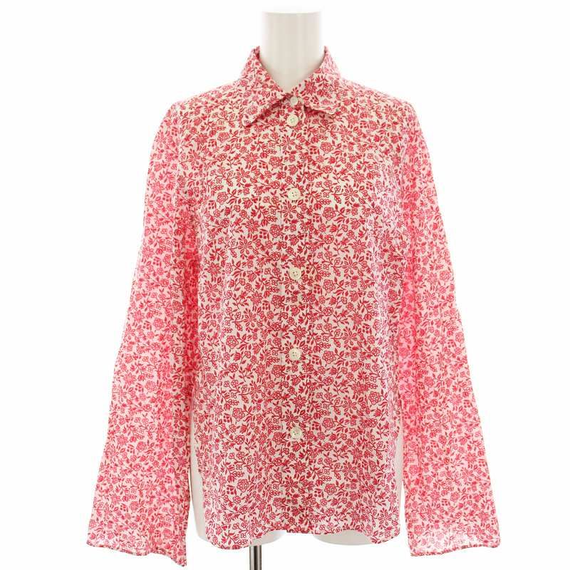 【オンラインショップ】 BACCA バッカ 24SS 花柄 ブラウス サマーリバティプリントシャツ トップス