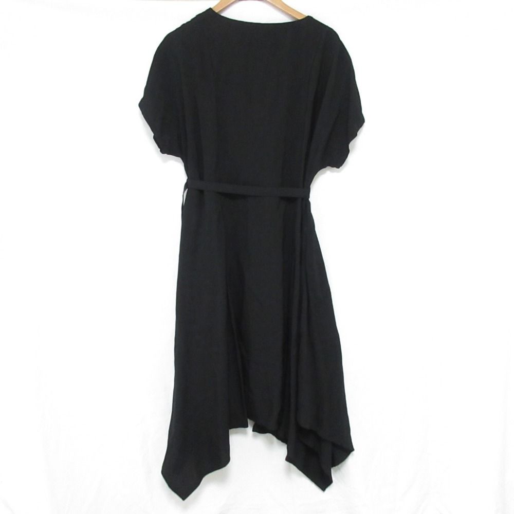 美品 LIMI feu リミフゥ ヨウジヤマモト Vネック ドレス ワンピース 