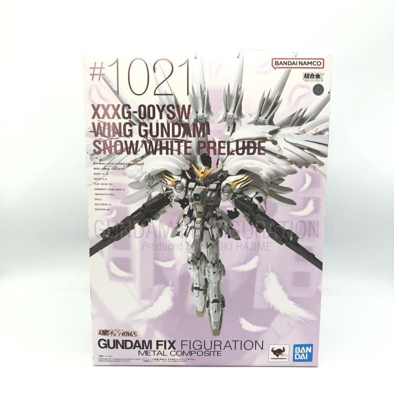 開封 GUNDAM FIX FIGURATION METAL COMPOSITE ウイングガンダムスノーホワイトプレリュード 10