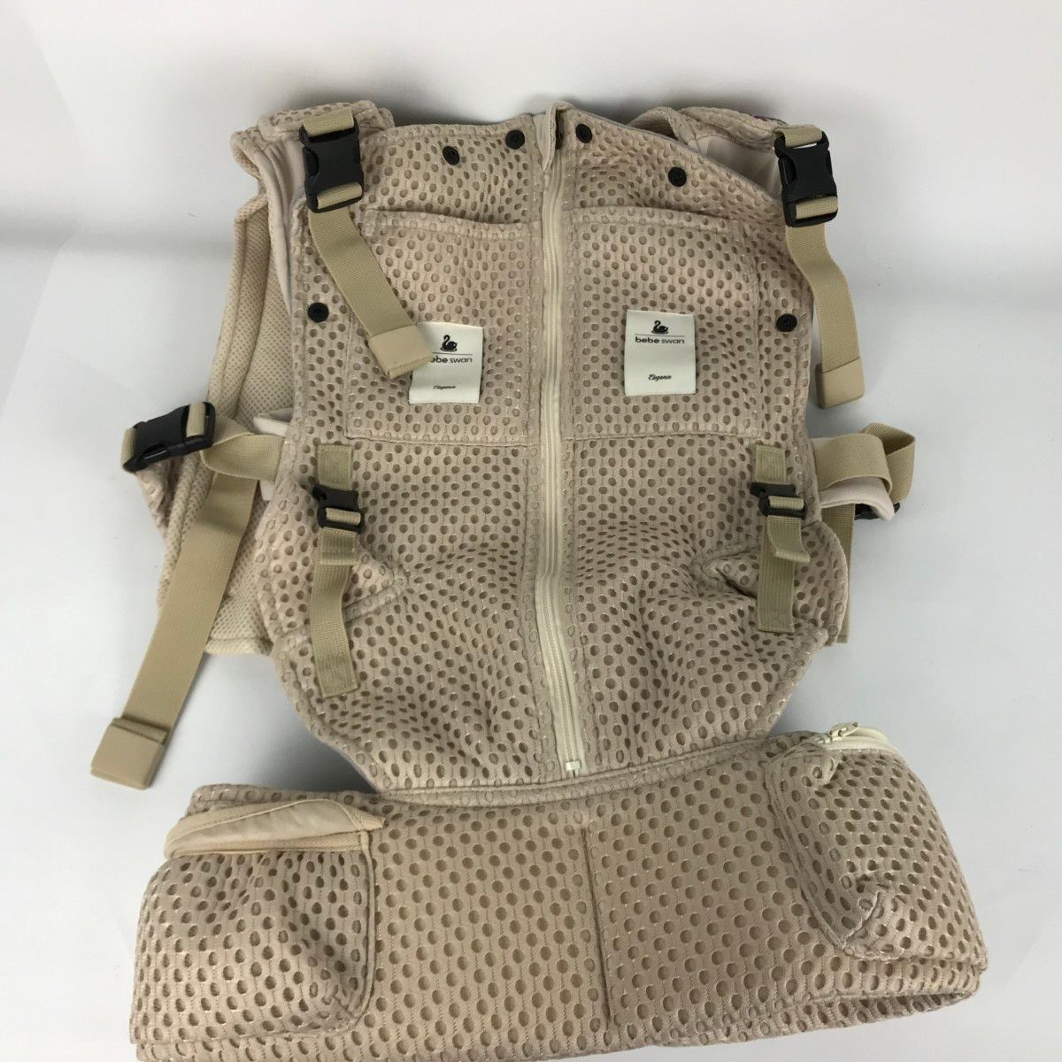bebeswan べべスワン BTベストベビーキャリア Love Tree 抱っこ紐 0~36か月 サンドベージュ
