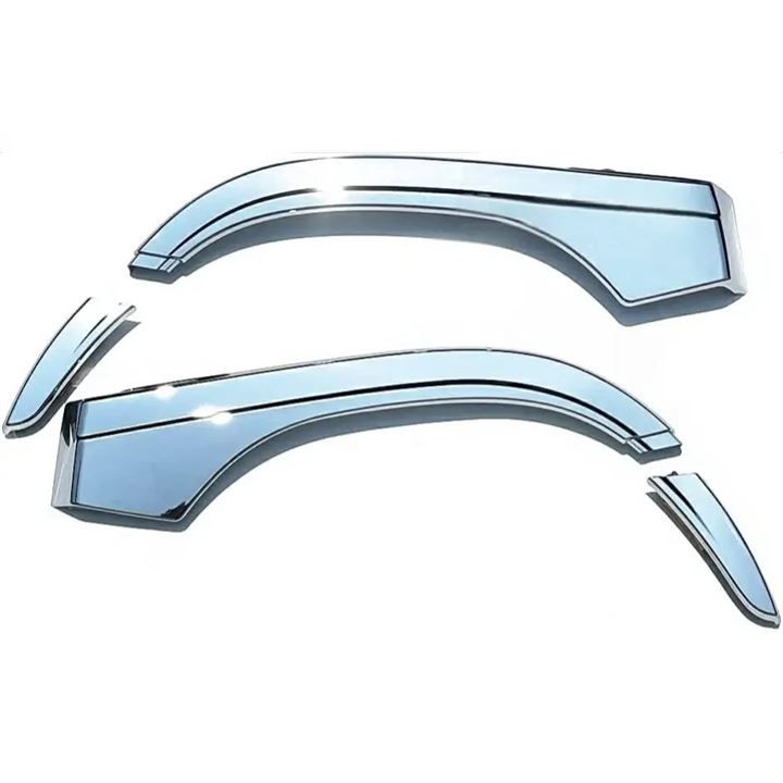 Inspirational bear 互換品日野 ひのう 17レンジャー メッキ オーバーフェンダー R/Lセット 標準車/ワイド車共用 外装 トラック用品