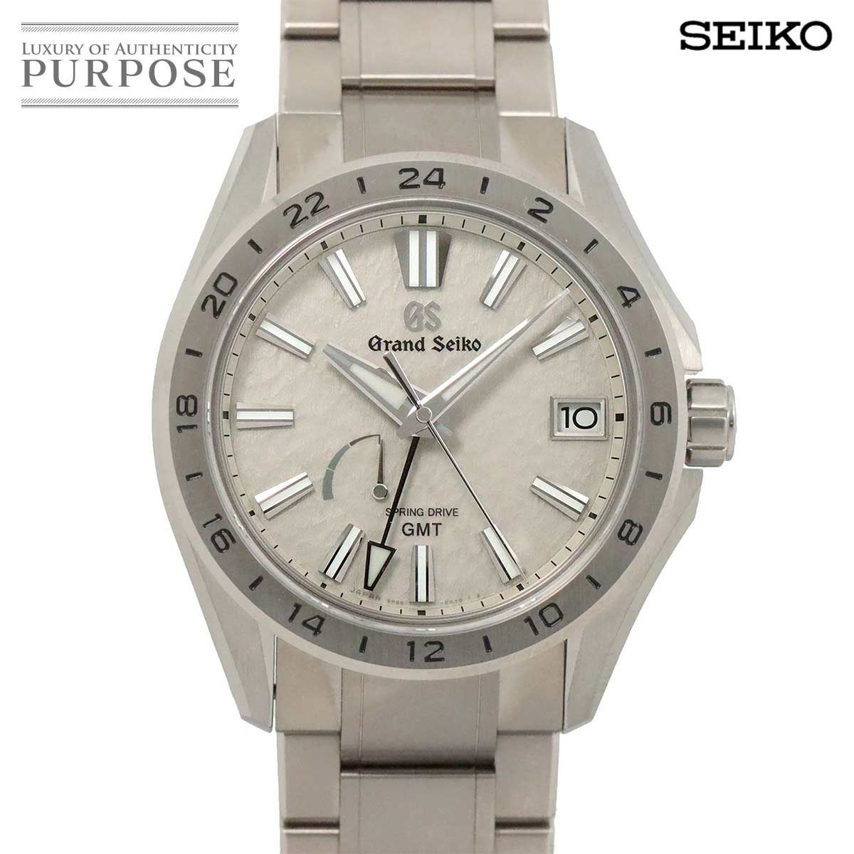 グランドセイコー GRAND SEIKO エボリューション 9 スプリングドライブ GMT マスターショップ限定 デイト 自動巻き Spring Drive 90245857