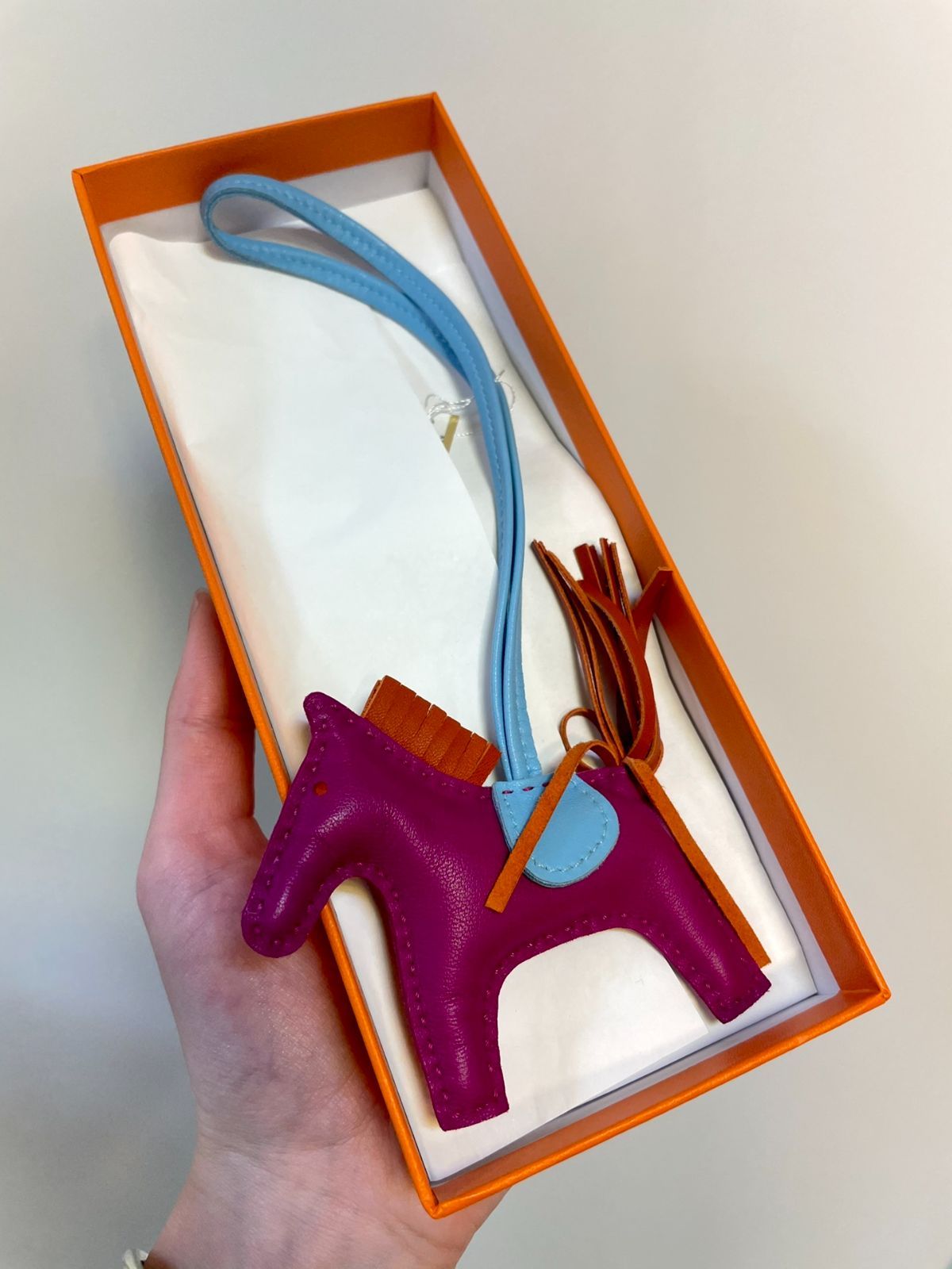 HERMES ロデオチャーム PM チャーム A レザー 革 1622 Hermes エルメス ロデオチャーム PM チャーム A レザー 革