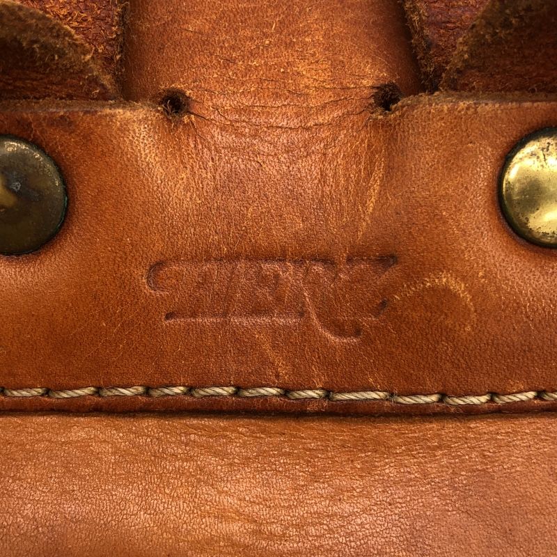 HERZヘルツ ブラウン本革レザー バックパック リュックサック organ