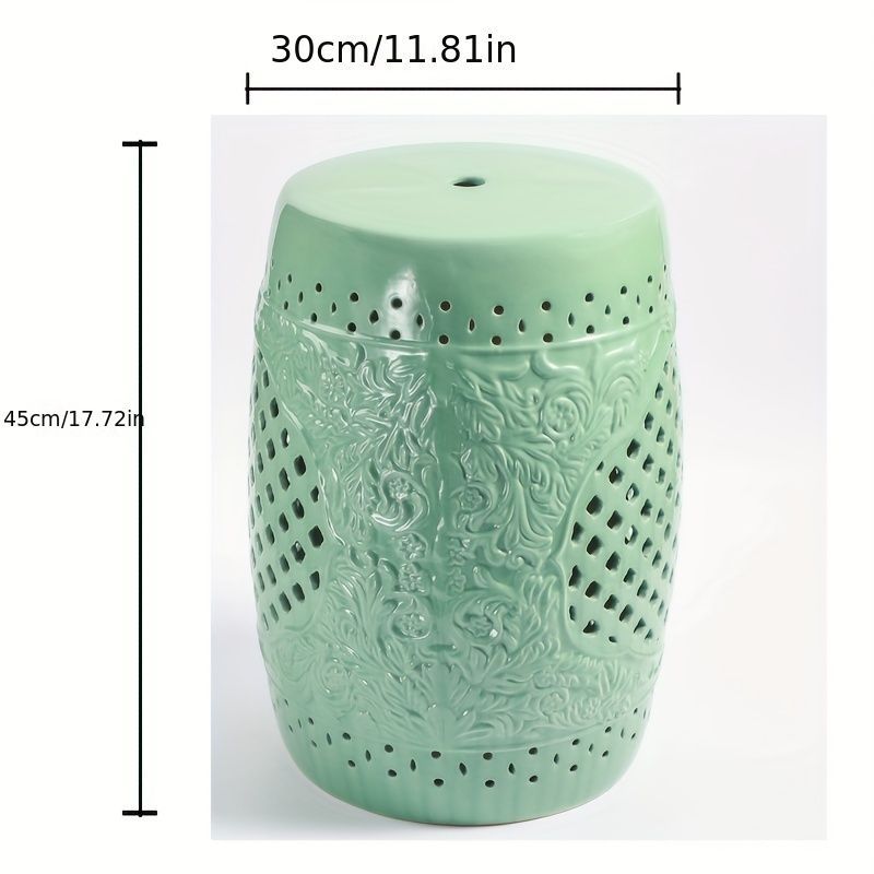 オットマン スツール セラミック製 ステップスツール モダン エレガント 屋内 屋外 リビング ガーデン ターコイズブルー ホワイト オレンジ グリーン イエロー MARWIL-DEMENAGEMENTS_CH