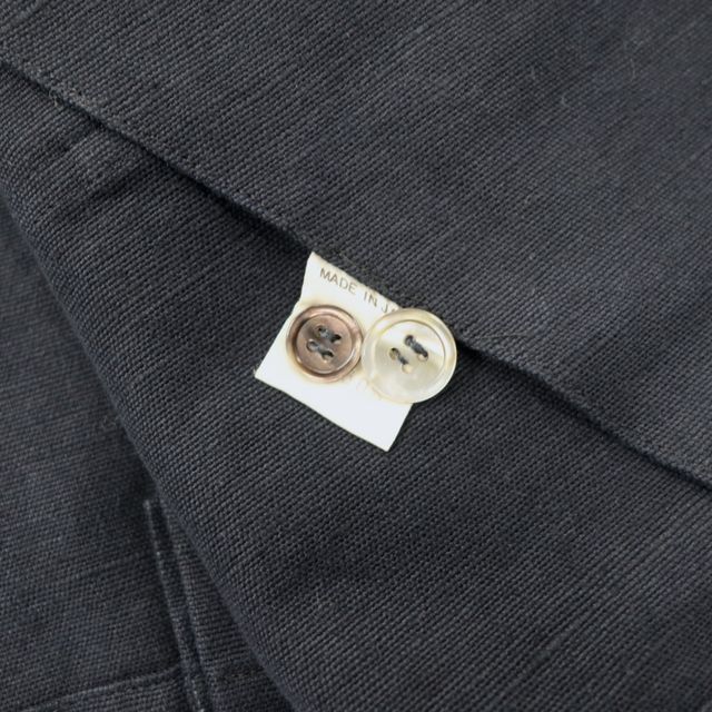 80s☆Y's☆Yohji Yamamoto☆綿 麻 ダブル ジャケット☆初期