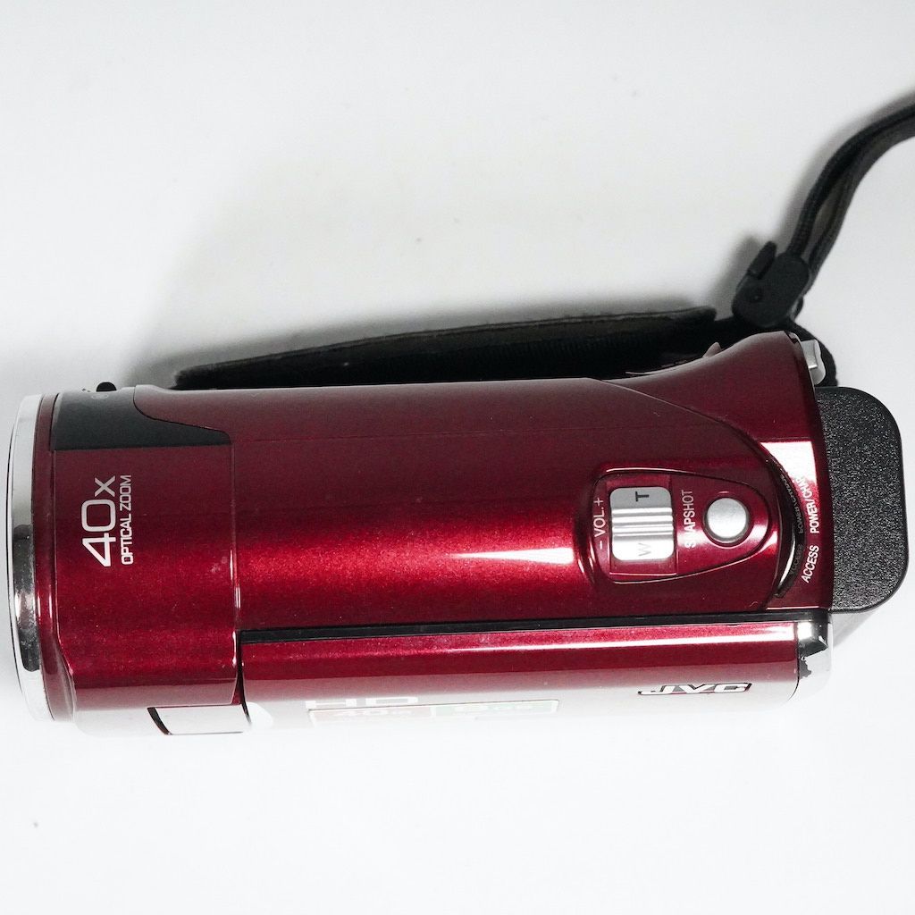 JVC Victor Everio GZ-HM460-R レッド 動作OK 返金保証 /2149 - メルカリ