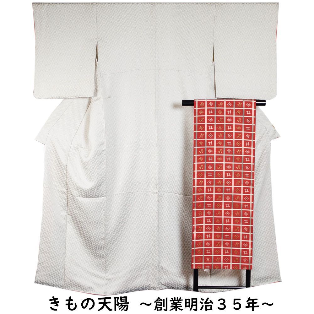 新品 小紋&名古屋帯 2点 小紋 名古屋帯 2点セット 正絹 着物 新品 小紋&名古屋帯 2点 小紋 名古屋帯 2点セット 正絹 着物