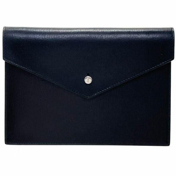 サンローラン レターカードケース レザー 革 ブラック 黒 510659 SAINT LAURENT パスポートケース 通帳ケース ブランド小物 YSL