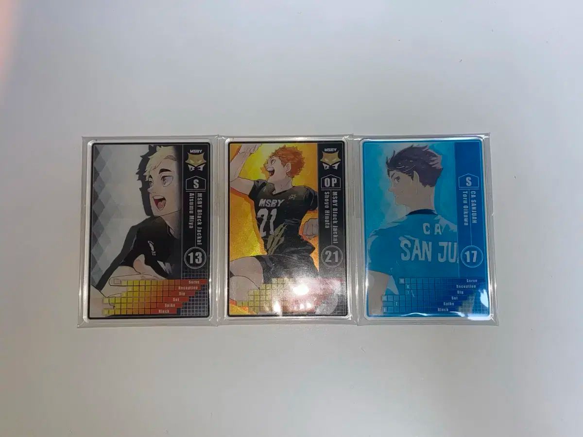 ハイキュー ステータスカードコレクション 第1弾 ver.1 未開封10点 未