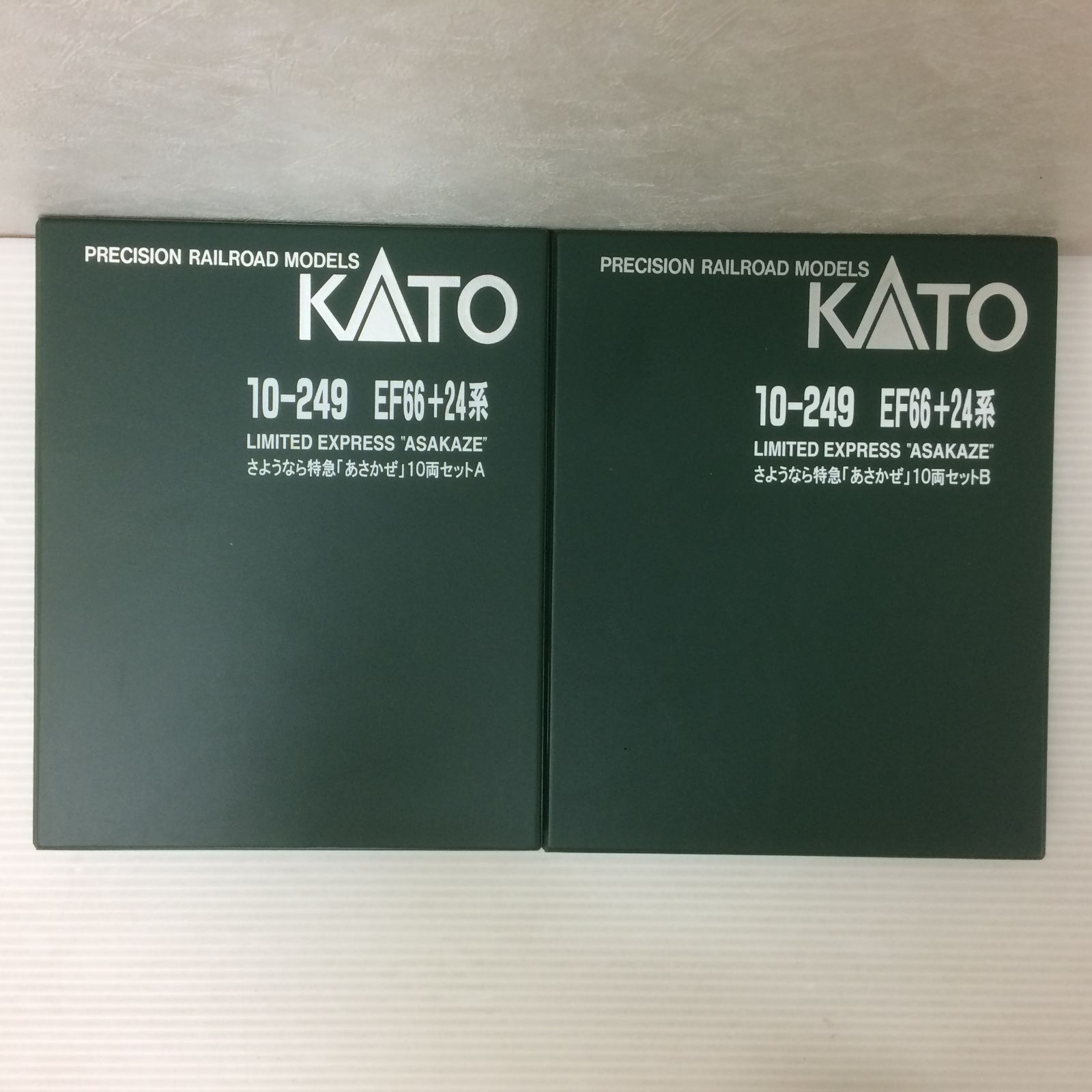 KATO Nゲージ EF66+24系「さよならあさかぜ」10両セット ※動作・細かい