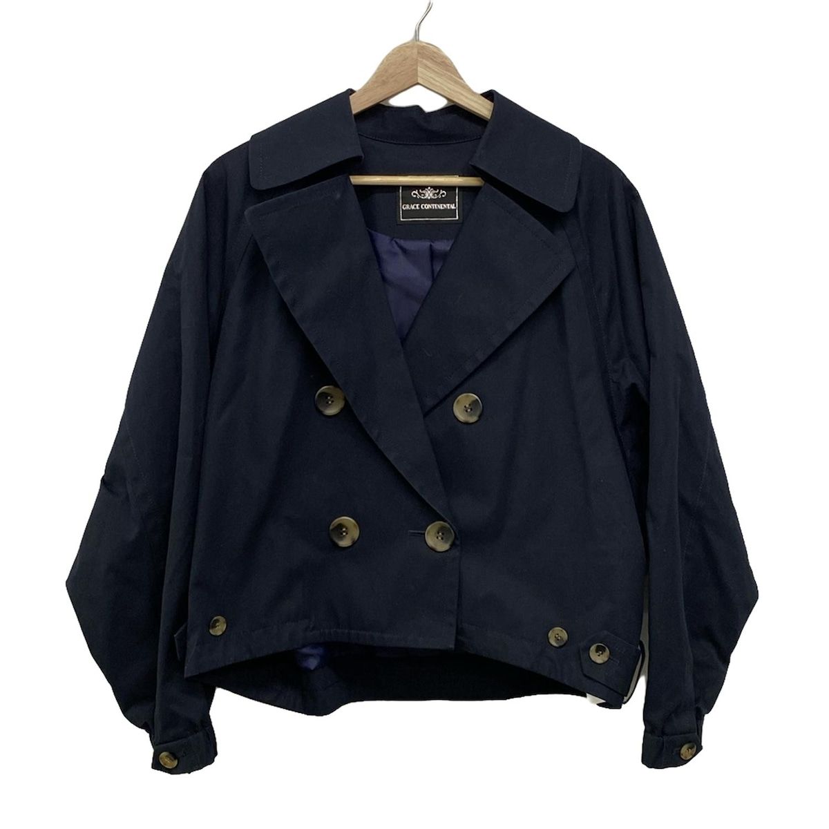 サイズ：2 PEARLY GATES パーリーゲイツ ブルゾン チェック柄 ブラウン