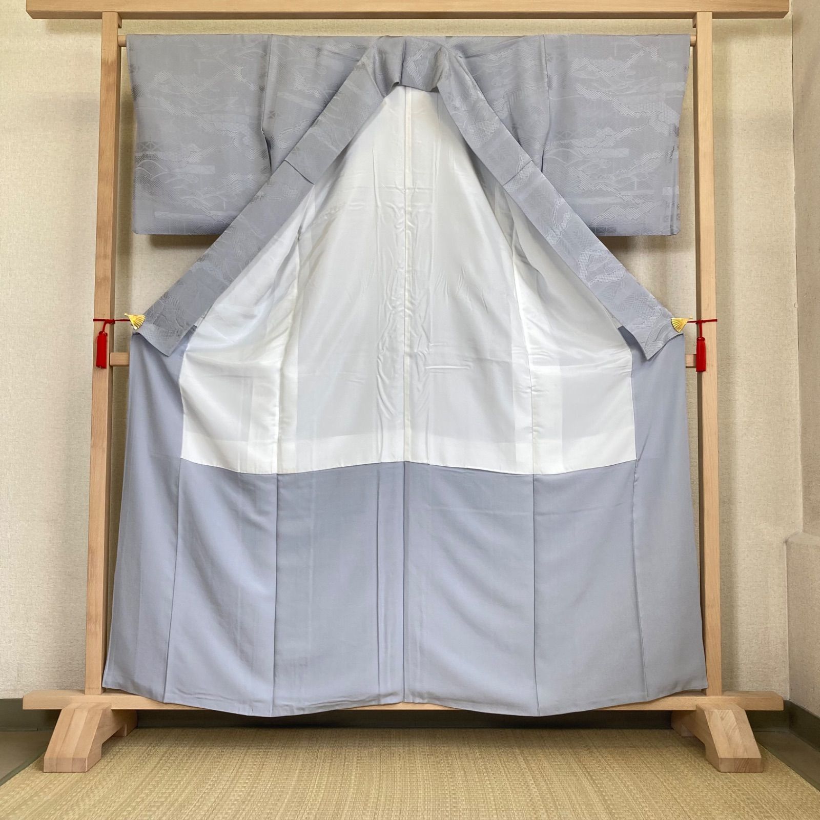 一つ紋 色無地