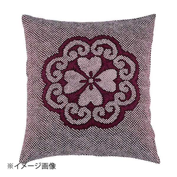 【新品】綿 座布団IT 花かなこ132 赤 460×460 セット