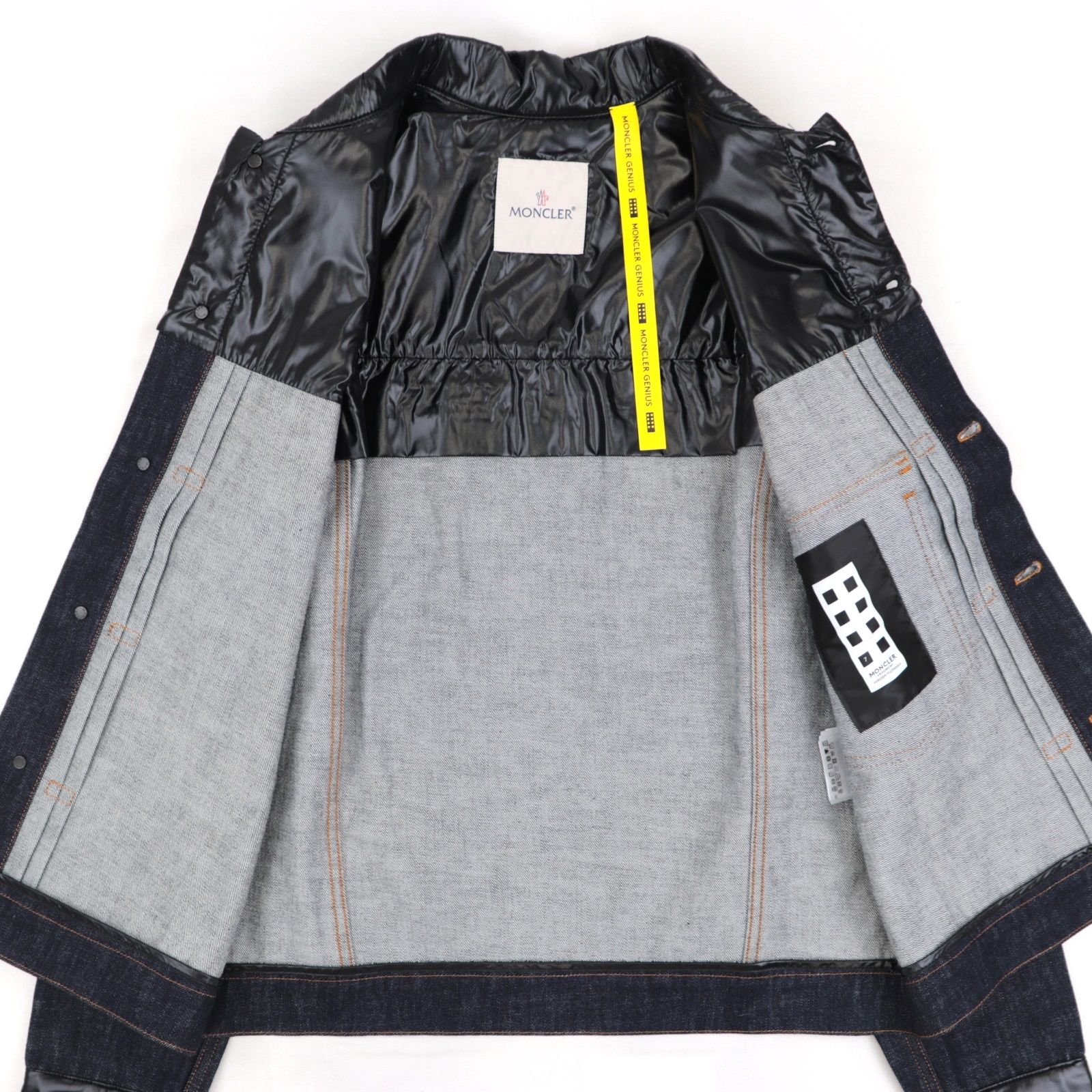 MONCLER FLYING NEWS FRGMT-018M デニム サイズ46 MONCLER FLYING NEWS FRGMT-018M デニム サイズ46