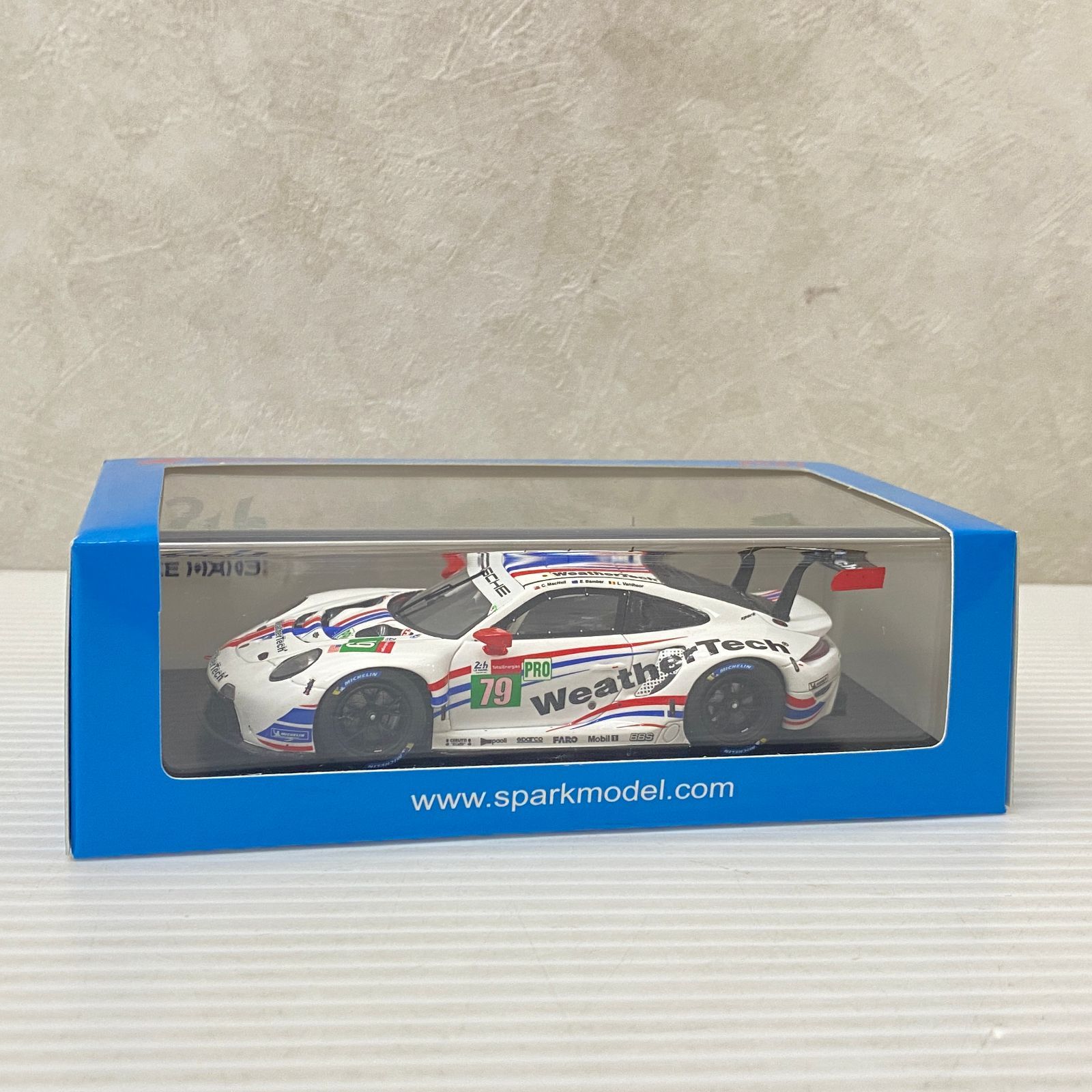 1/43 Porsche 911 RSR-19 WeatherTechレーシング スパーク 1/43 Porsche 911 RSR-19 WeatherTech Racing 24H Le Mans