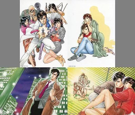 中古】ポストカード(キャラクター) 原作・北条司イラストセレクション