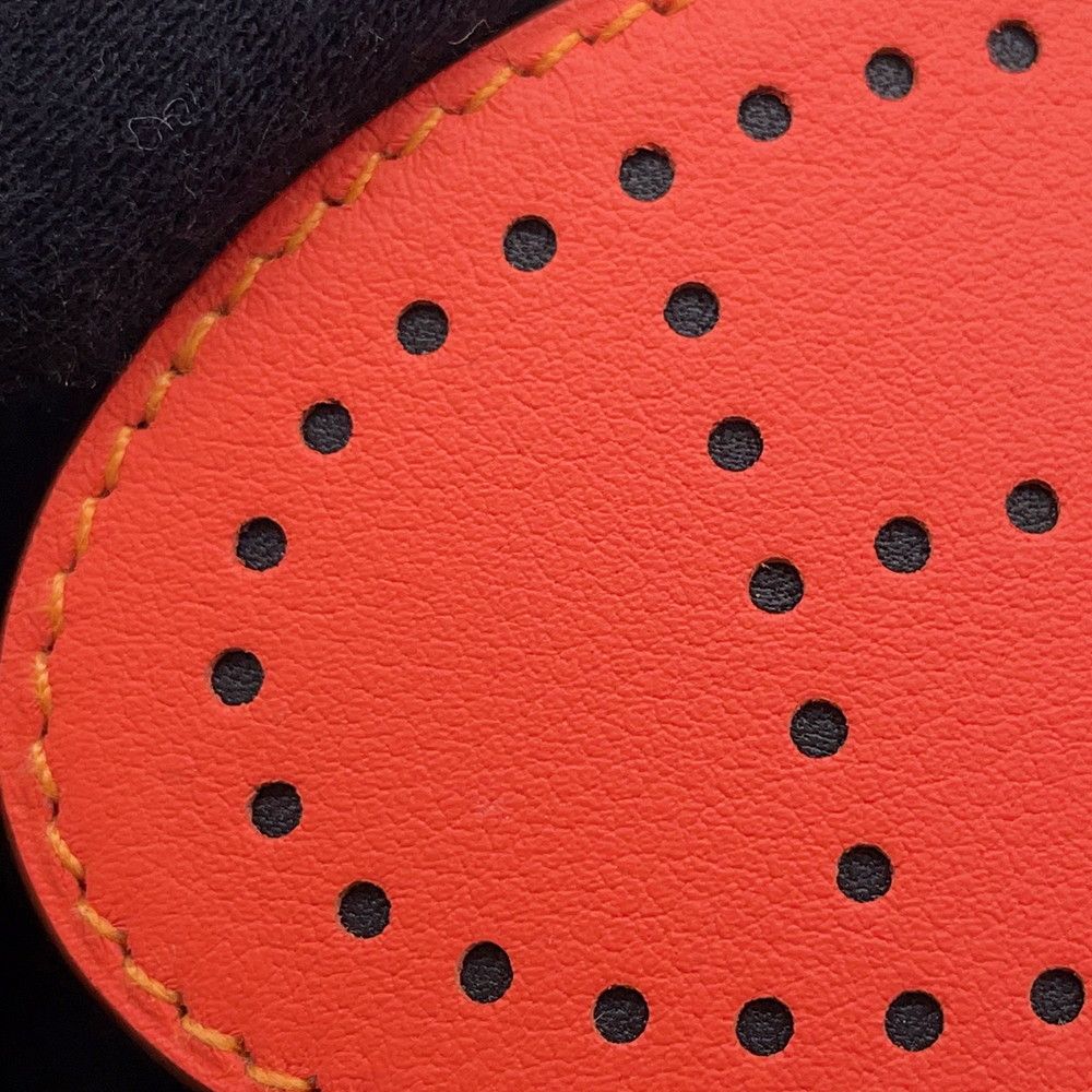 エルメス ヘアアクセサリー オレンジ バレッタ エブリン エルメス ヘア