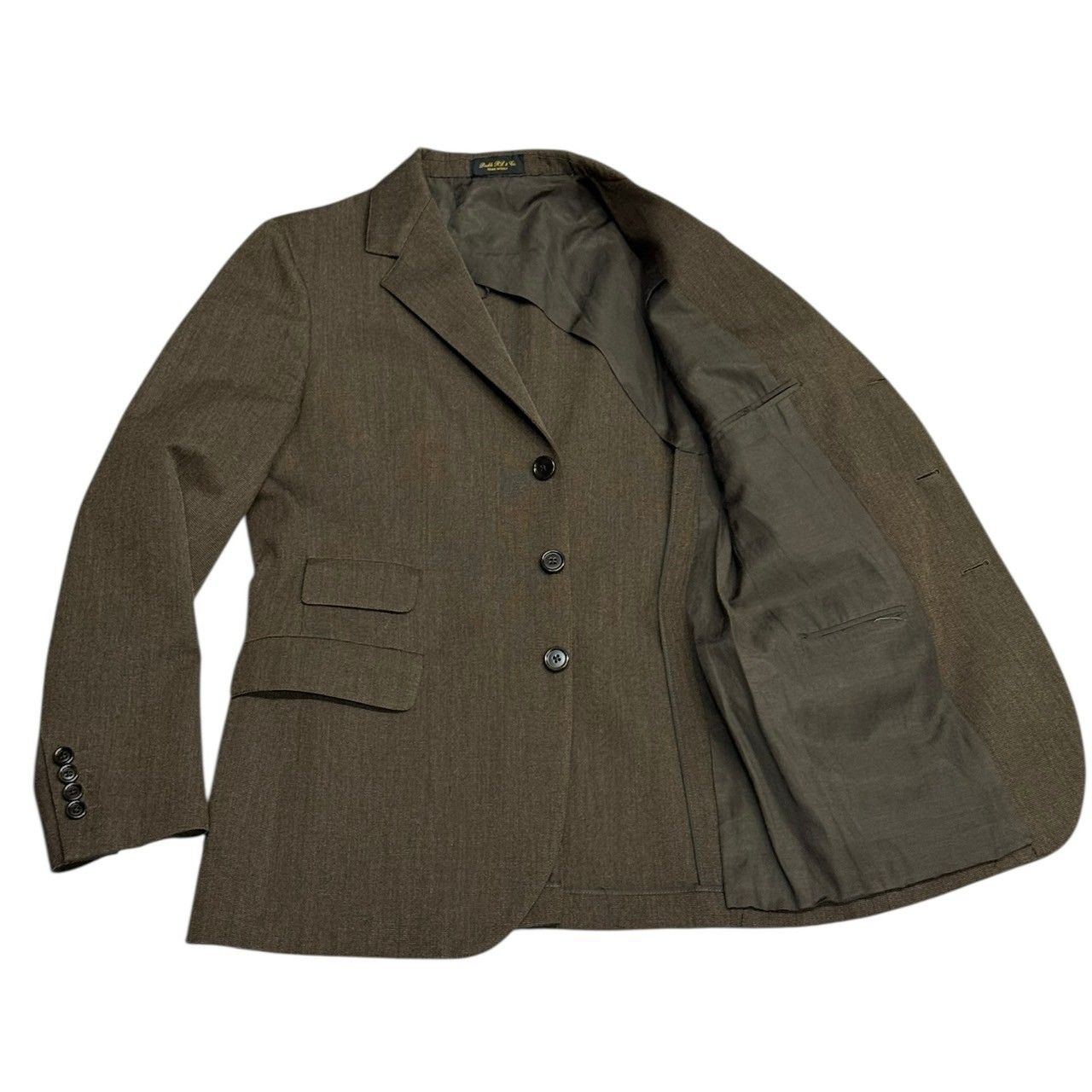 RRL ダブルアールエル イタリア製 3Bウールセットアップスーツ 