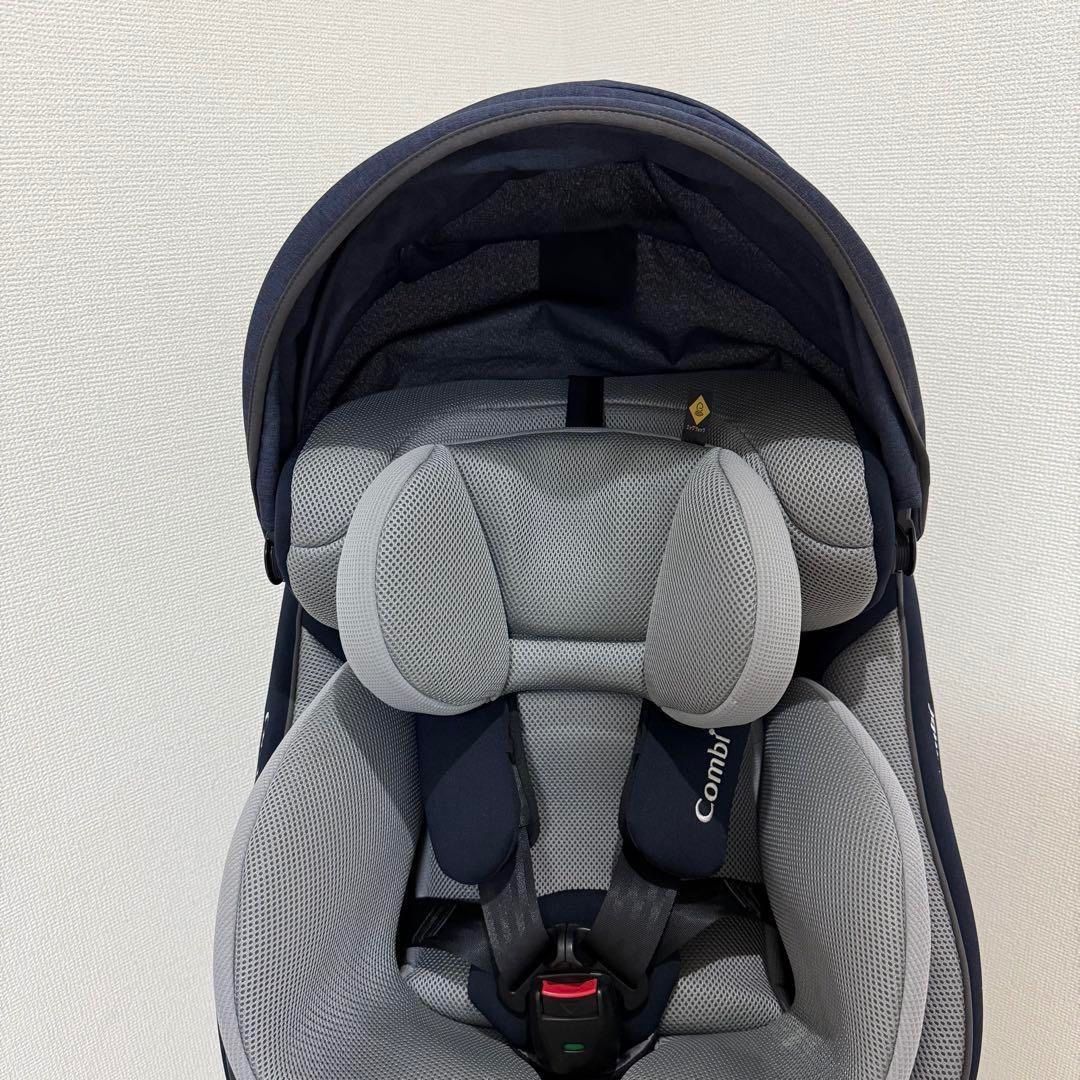 クルムーヴ アドバンス ISOFIX コンビ エッグショック エッグ 美品
