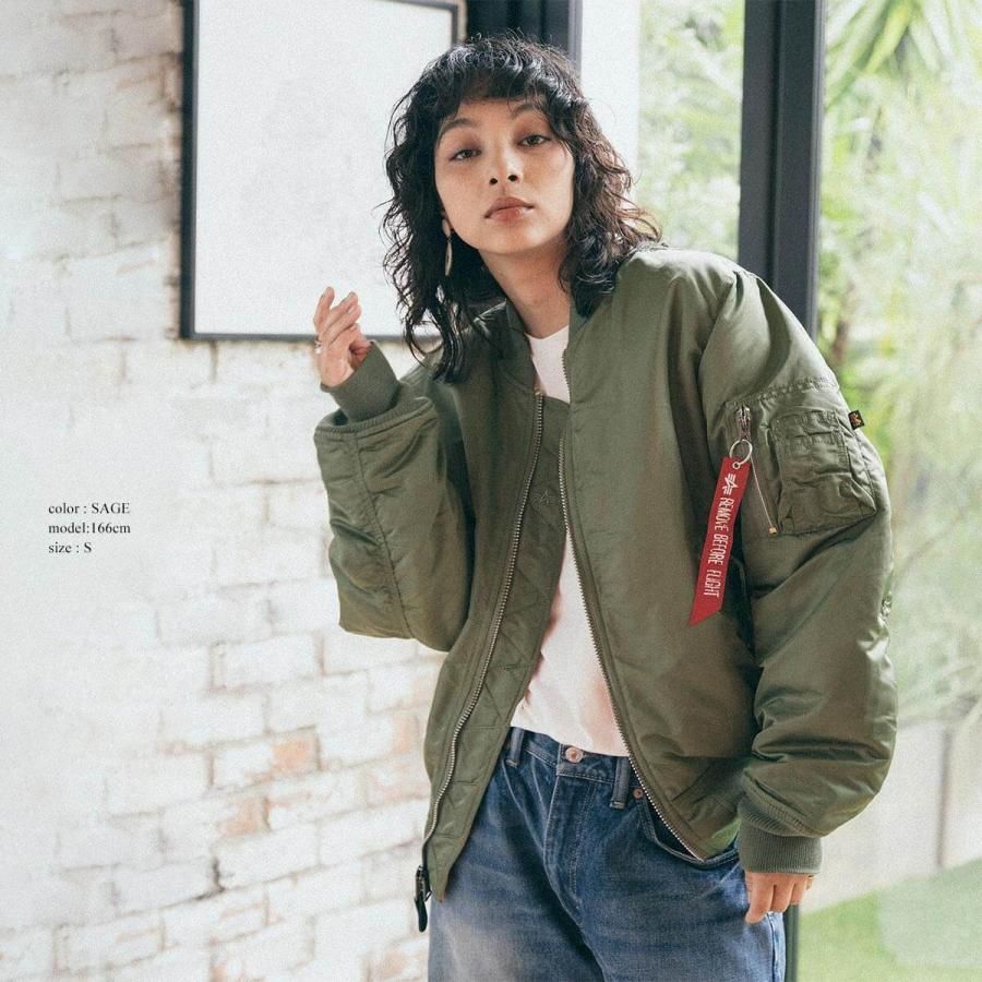 Camber Alpha Industries MA-1 ナイロンジャケットスタンス