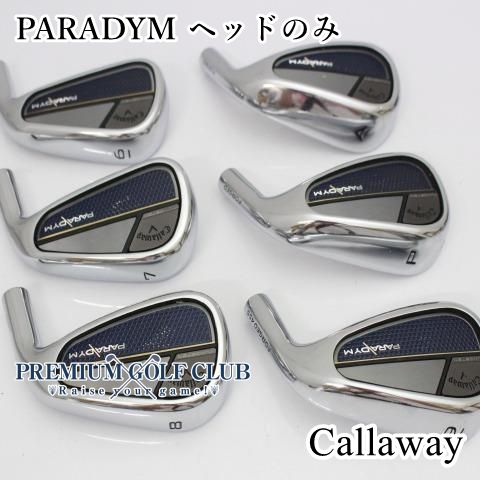 B-ランク アイアンセット キャロウェイ パラダイム PARADYM ヘッドのみ|||29 8132
