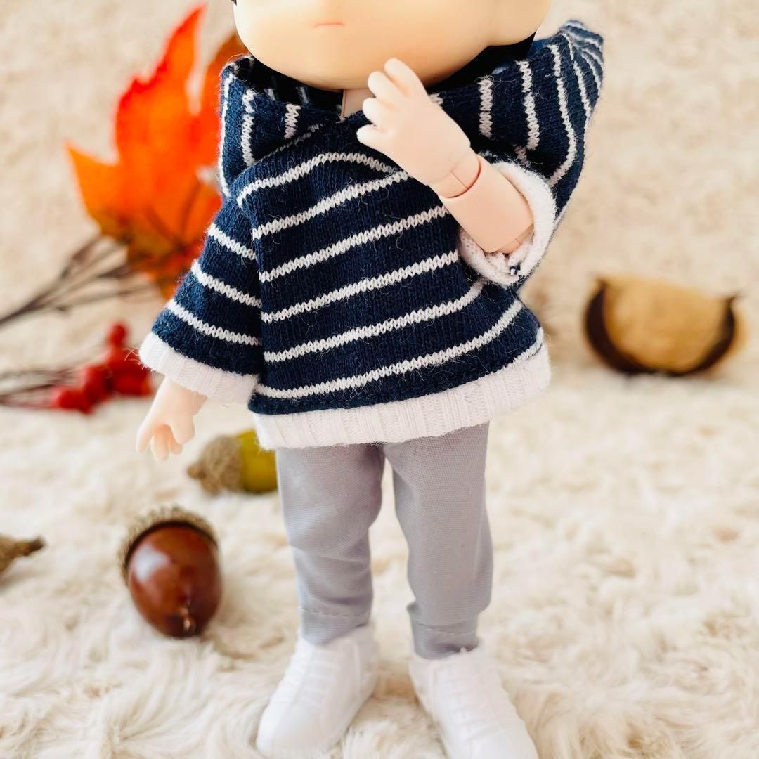 オビツ11 服 靴 白 男の子 パーカー セット 女の子 ねんどろいど