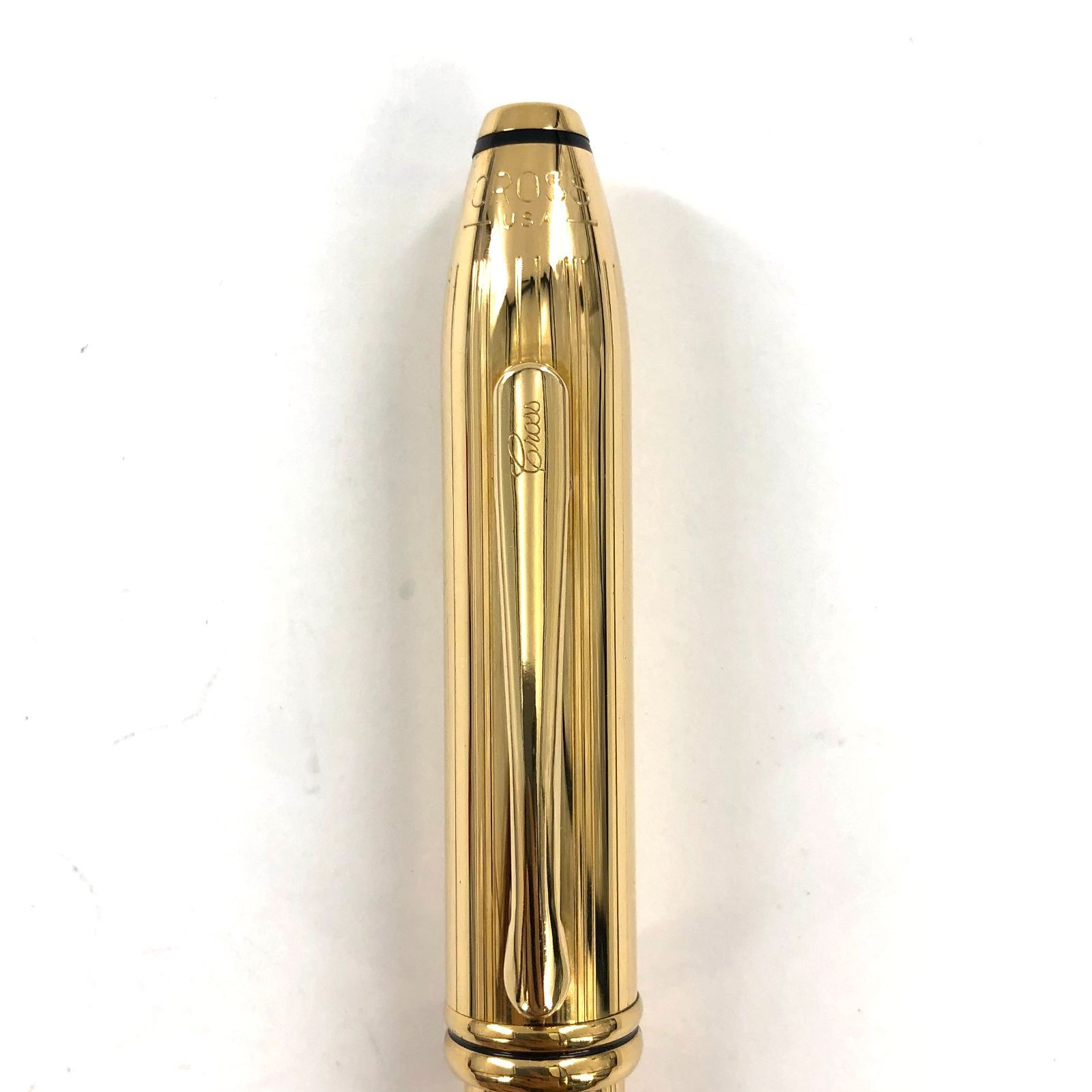 クロスタウンゼント万年筆14金ゴールドcross gold USA
