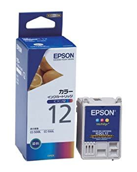 【中古】「未使用品」EPSON IC3CL12(3色一体型カラーインクカートリッジ) EPSON IC3CL12(3色一体型カラーインクカートリッジ)